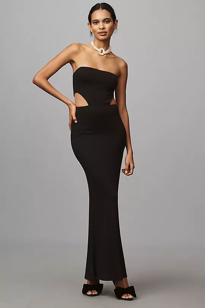 Strapless Cutout Knit Maxi Dress from AFRM