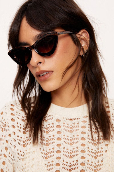 Tort Cat Eye Sunglasses