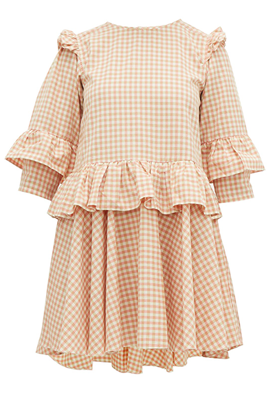 Tulsi Gingham Mini Dress from Story MFG