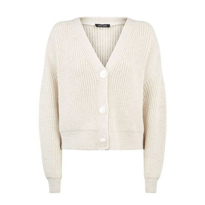 Button Front Cardigan from New Look
