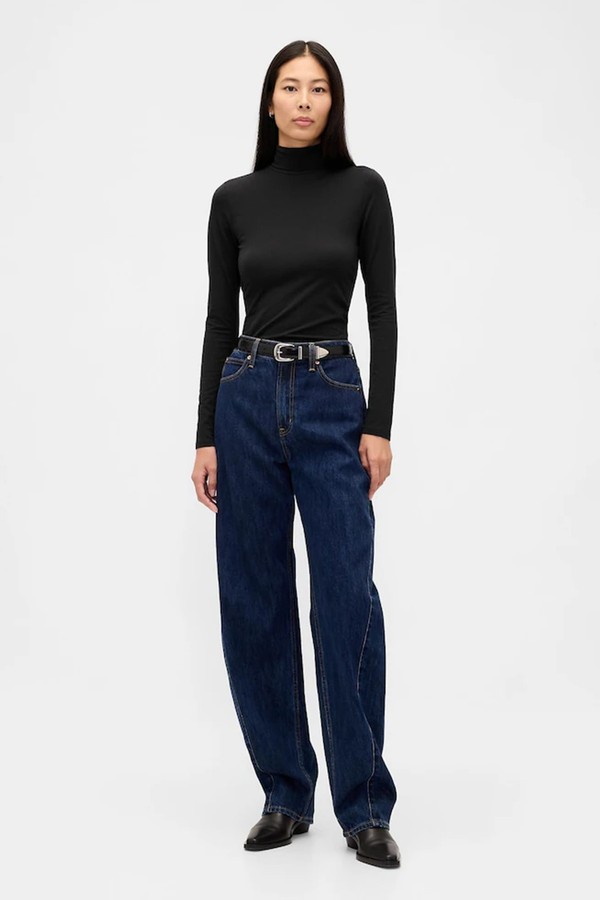 Featherweight Turtle Neck T-Shirt from GAP