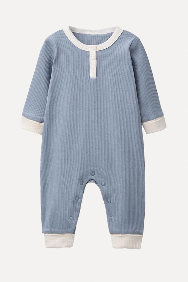 Contrast Sleepsuit
