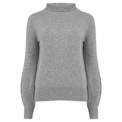 Bishop Sleeve Turtleneck Jumper from Vince