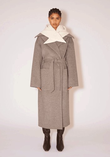 Double Wool Trench Coat from Nanushka