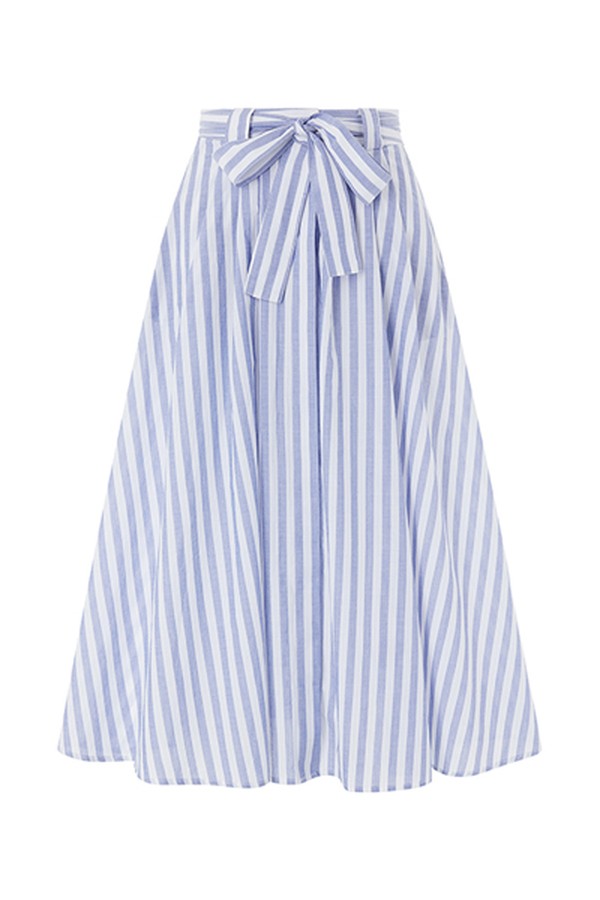 Saphire Stripe Skirt from Monsoon