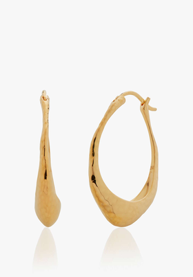 Deia Slim Hoop Earrings from Monica Vinader