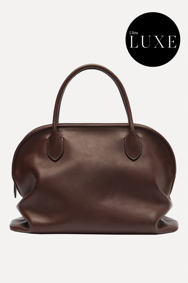 Agnes Leather Tote Bag from The Row