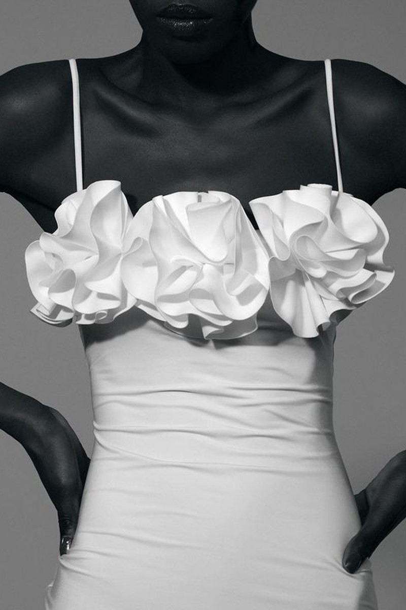 Aura Dress, $450 | Maygel Coronel