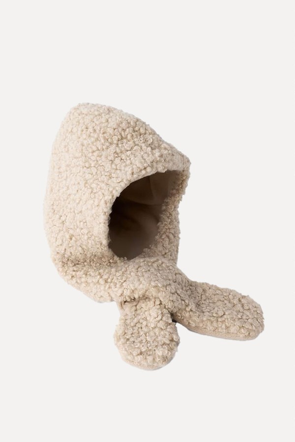 Faux Shearling Bonnet from Zara