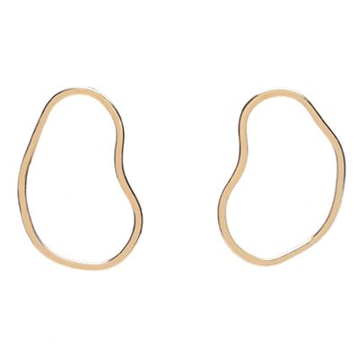 Aalto Outline Earrings - Petit from Kes NYC