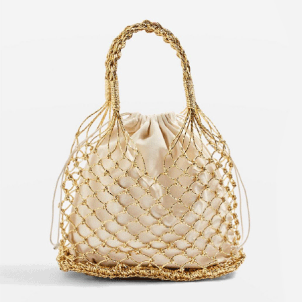 Shakira Woven Shopper Bag