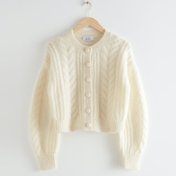Cable Knit Cardigan from & Other Stories