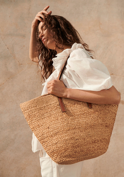 Jute Basket Bag, £35.99 | Mango