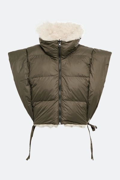 Hoodiali Cropped Puffer Vest from Isabel Marant Étoile