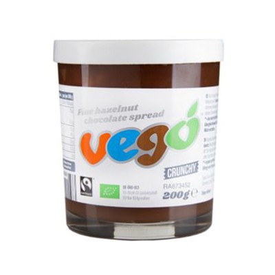 Hazelnut Crunchy Chocolate Spread from Vego