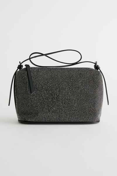 Small Studded Leather Shoulder Bag from & Other Stories