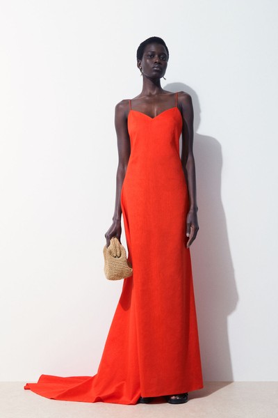 The V-Neck Linen Maxi Dress from COS