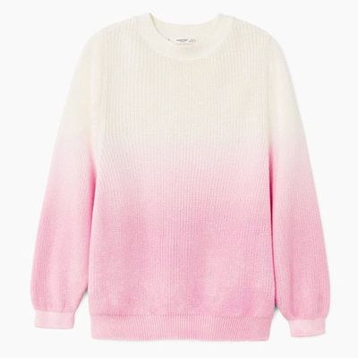 Ombré Cotton Sweater