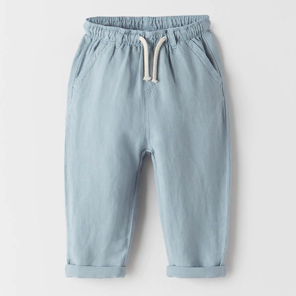 Trousers With Linen