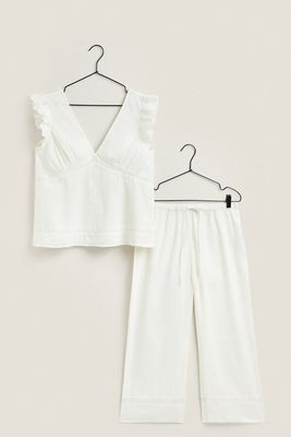 Lace Trim Top from Zara