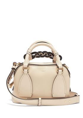 Daria Small Leather Top Handle Bag