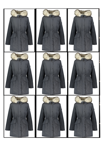  Dark Grey Padded Coat, £99.99