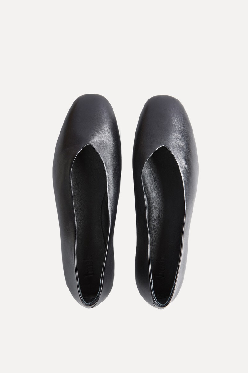 Monroe Leather Ballet Pumps from Hush