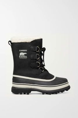 Caribou Waterproof Nubuck & Rubber Boots from SOREL