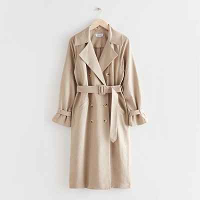 Relaxed Double Breasted Trench Coat from & Other Stories