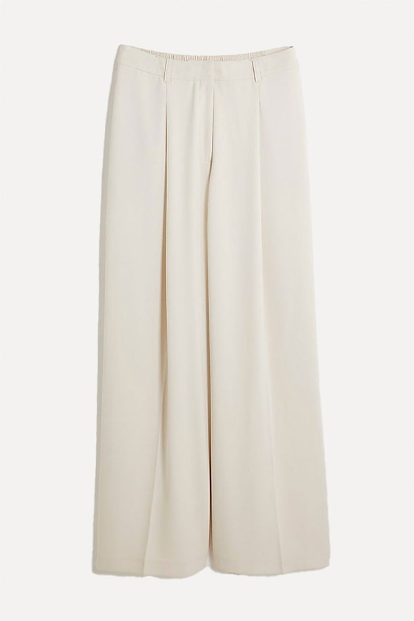 Soft Wide Leg Trousers from River Island