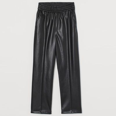 Imitation Leather Trousers