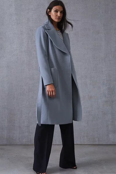 Faris Belted Longline Coat