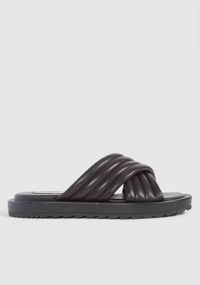 Blair Leather Sliders