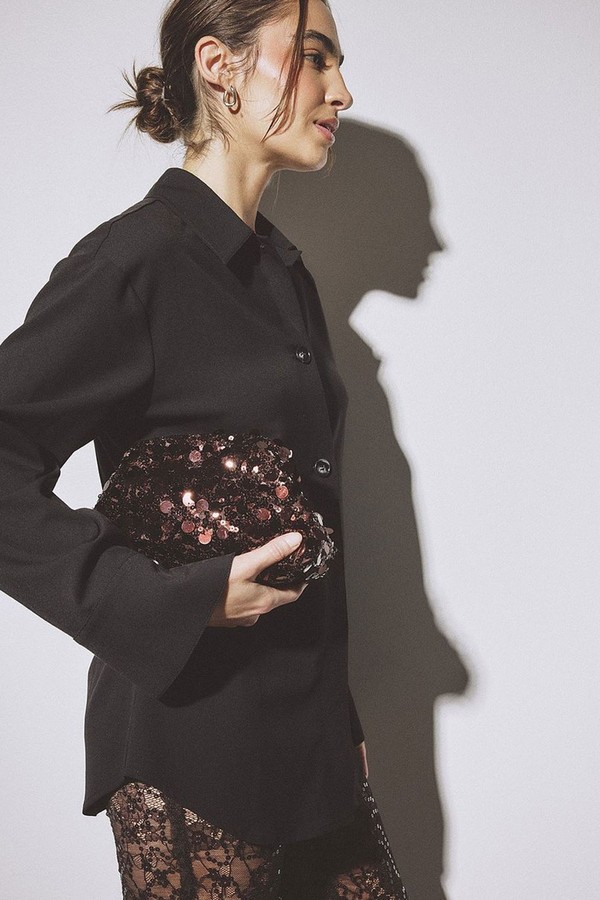 Sequins Clutch from NA-KD