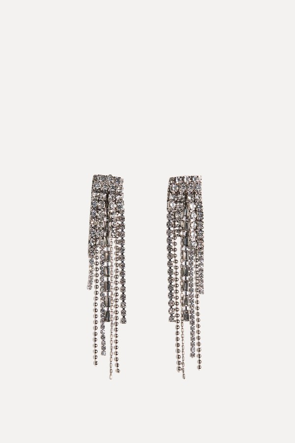 Rhinestone Dangle Earrings