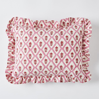 Frill Cushion from Molly Mahon