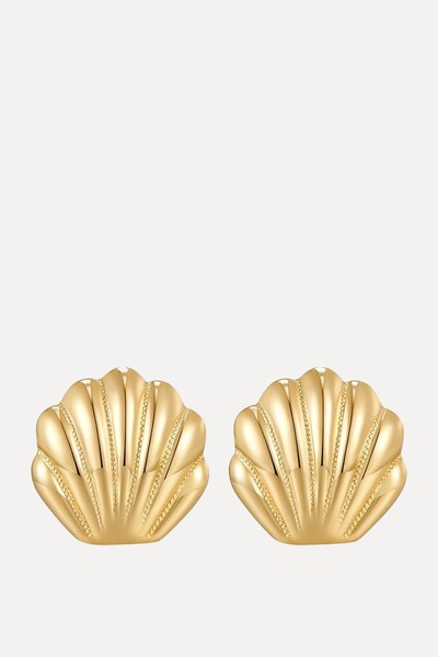 Seashell Stud Earrings  from Lilie & White