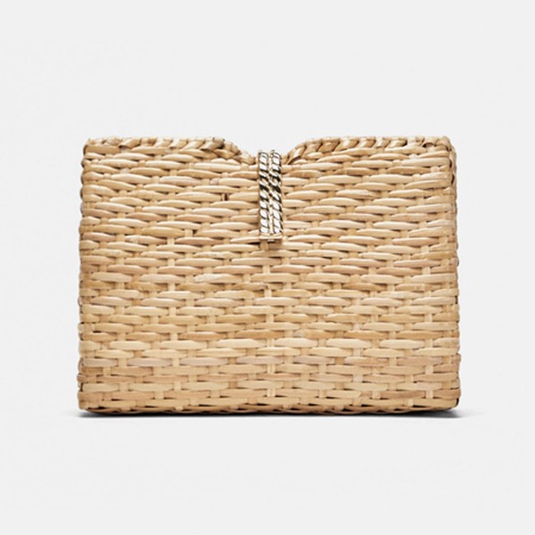 Minaudiere Bag With Braided Handle from Zara