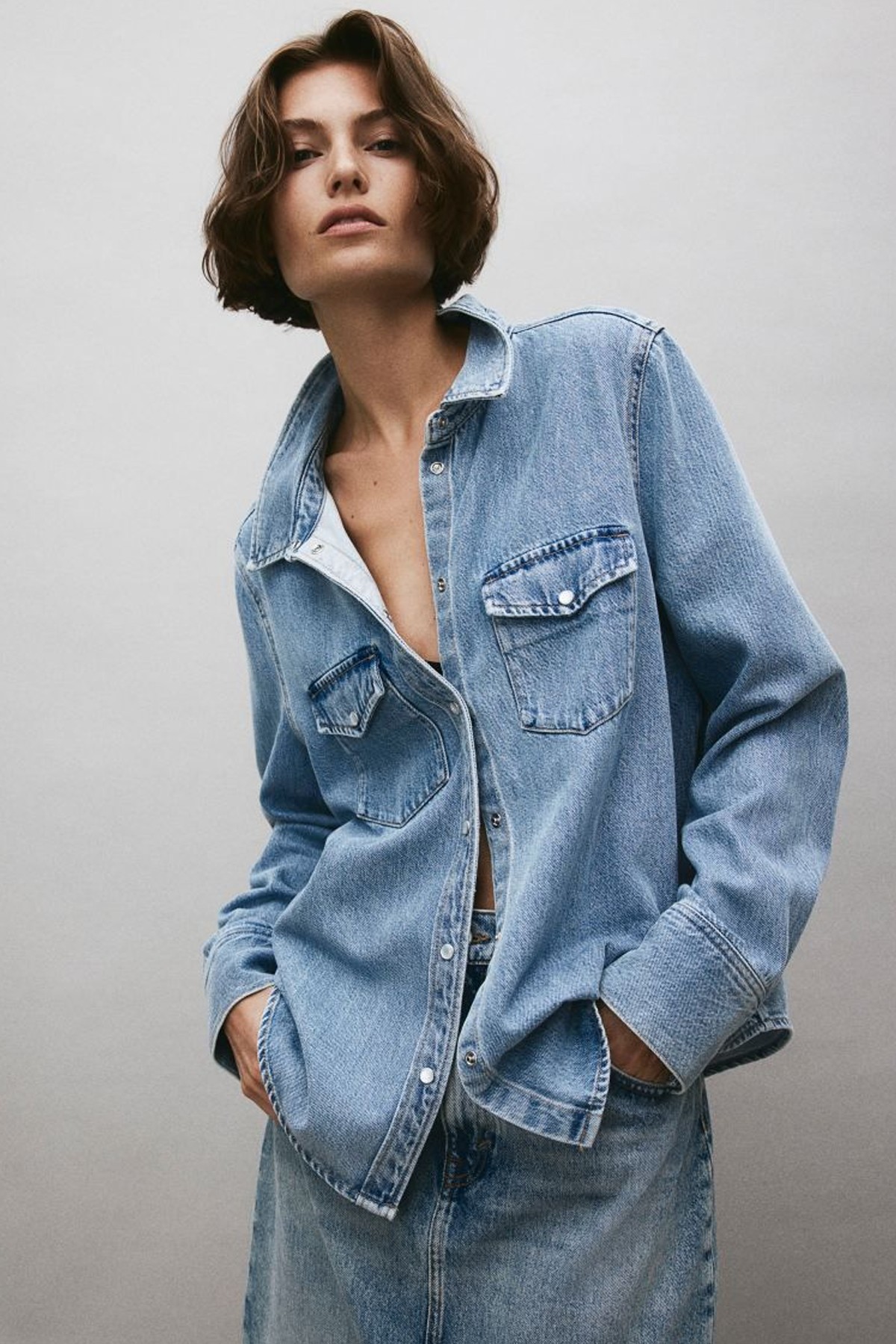 Denim Shirt, £27.99 | H&M