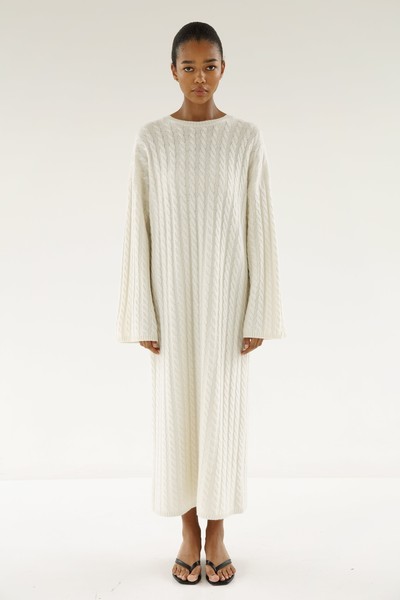 Noma Cable Knit Dress  from Almada Label