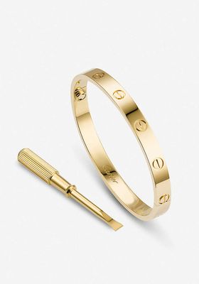 Love Small 18ct Yellow-Gold Bracelet from Cartier