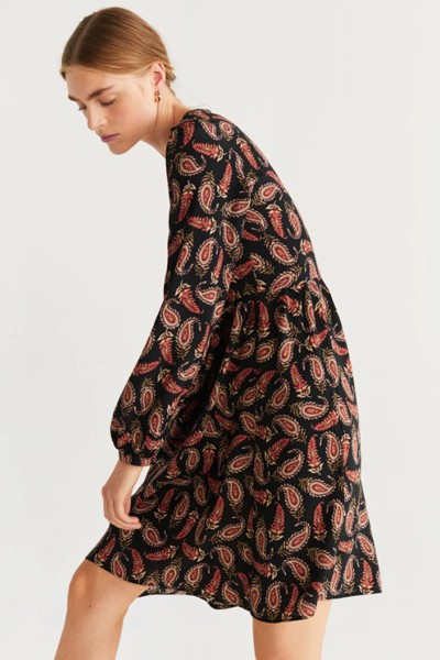 Paisley Print Dress from Mango