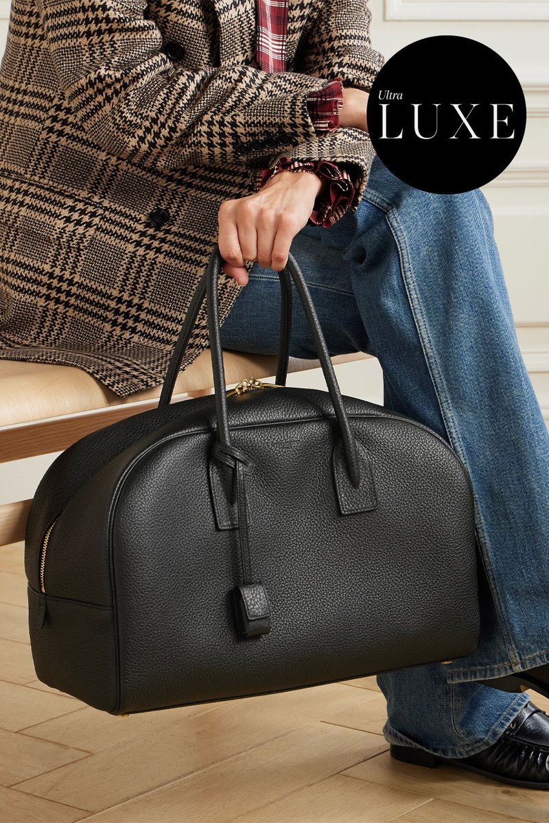 Boston Textured-Leather Tote from Saint Laurent