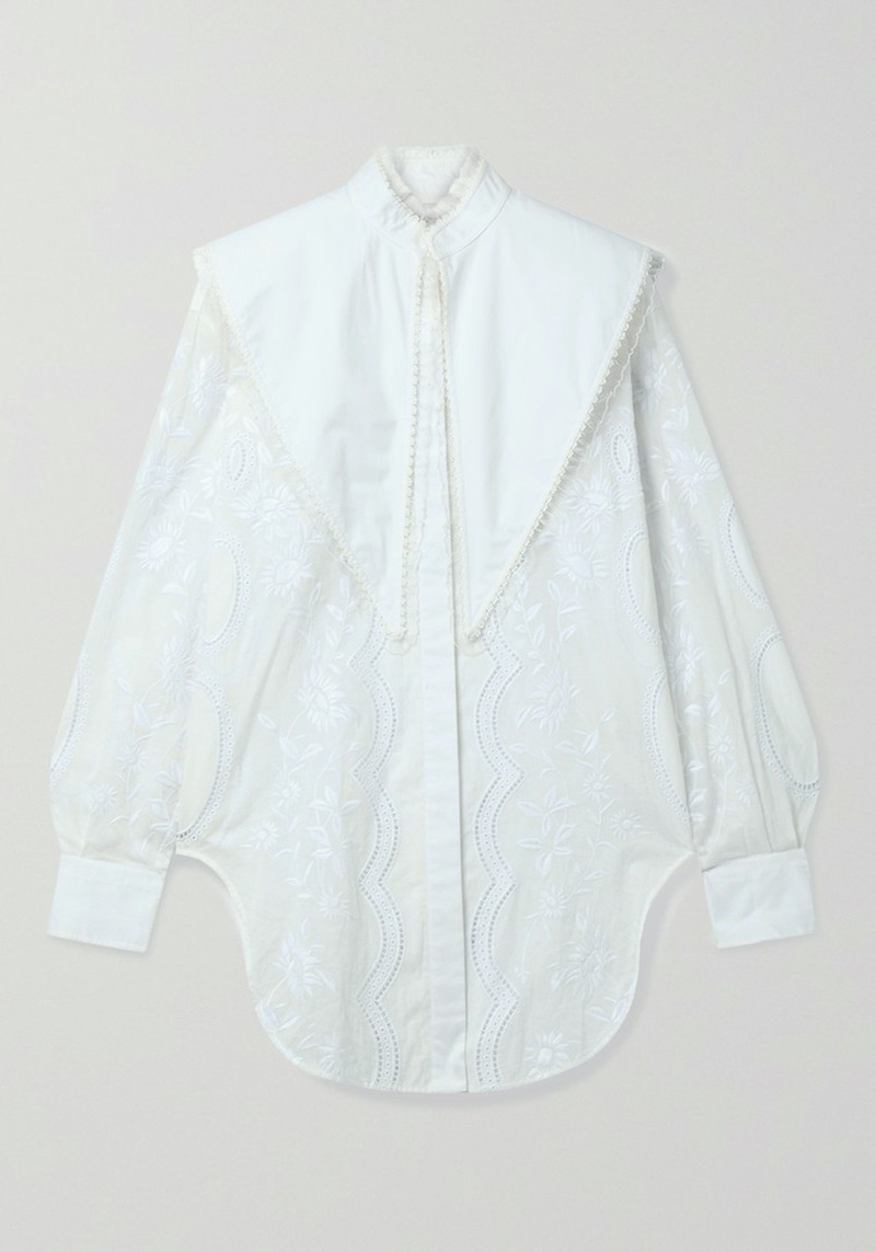 White Blouse from Tory Burch