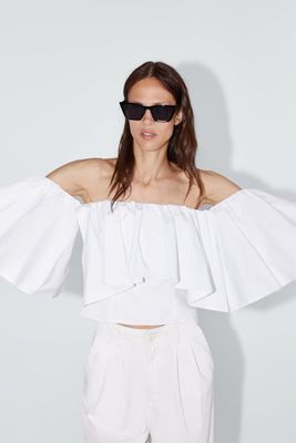 Off-The-Shoulder Top from Zara