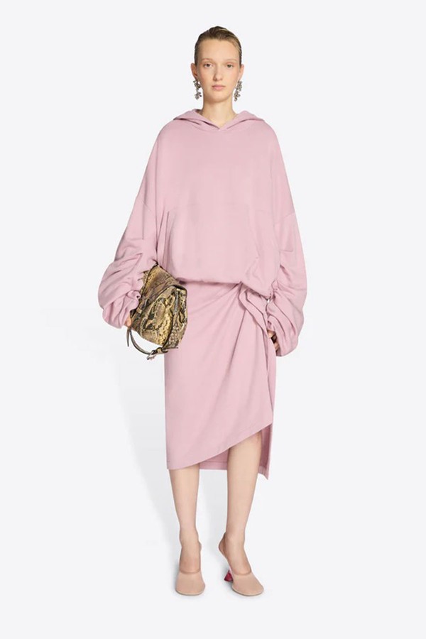 Ruffled Midi Skirt