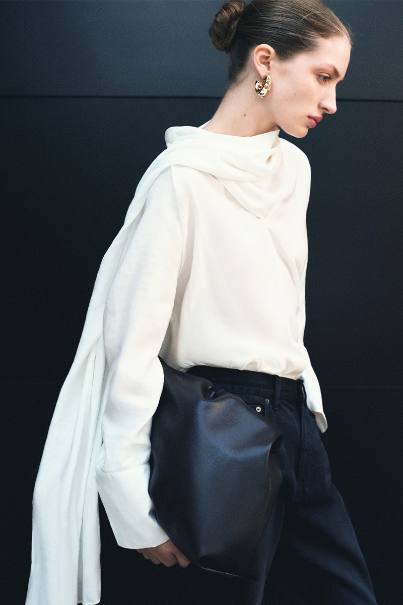 Scarf-Collar Blouse from H&M