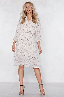 Flower Me With Compliments Midi Dress