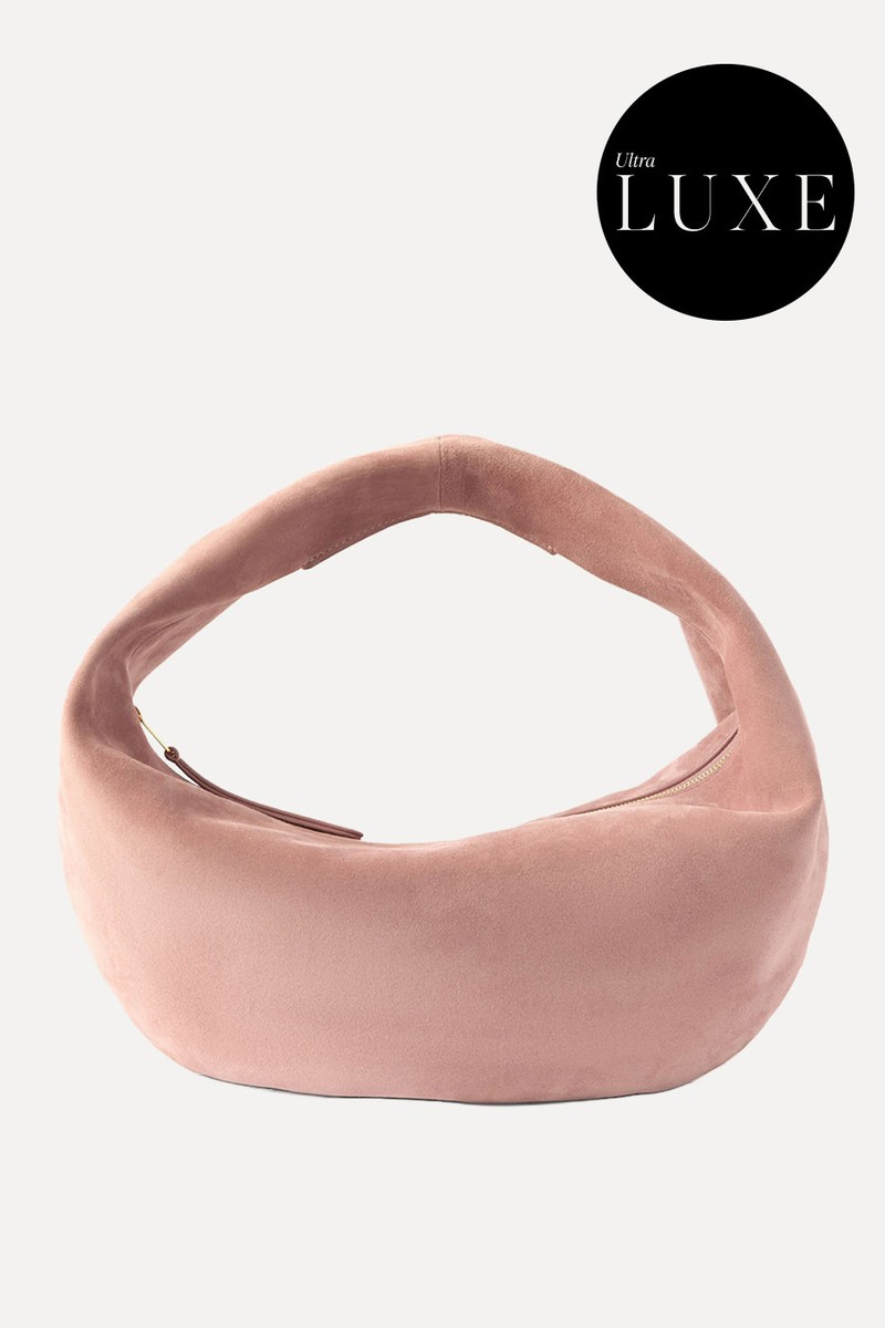Olivia Medium Suede Tote from Khaite