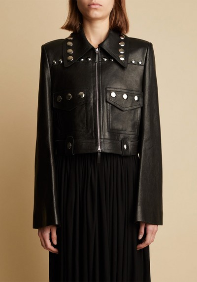 2. Lyle Leather Jacket from Khaite